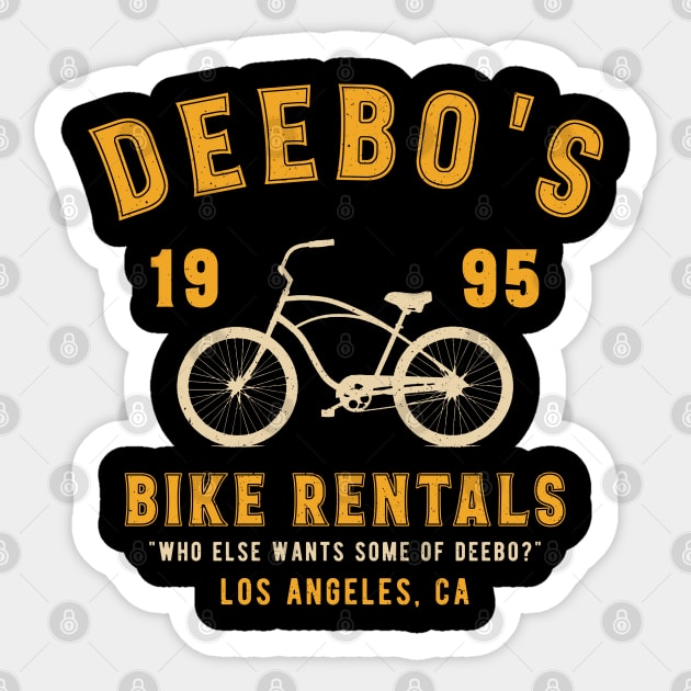 Deebo's Bike Rentals Sticker by OniSide